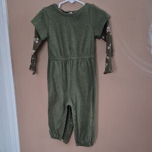 Old Navy Green Kids One Piece Bodysuit